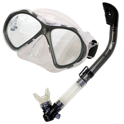Snorkeling Scuba Dive DRY Snorkel Mask Gear Set - SCS0074