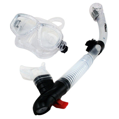 PROMATE Snorkeling Scuba Dive Mask with Dry Snorkel Set - SCS0093