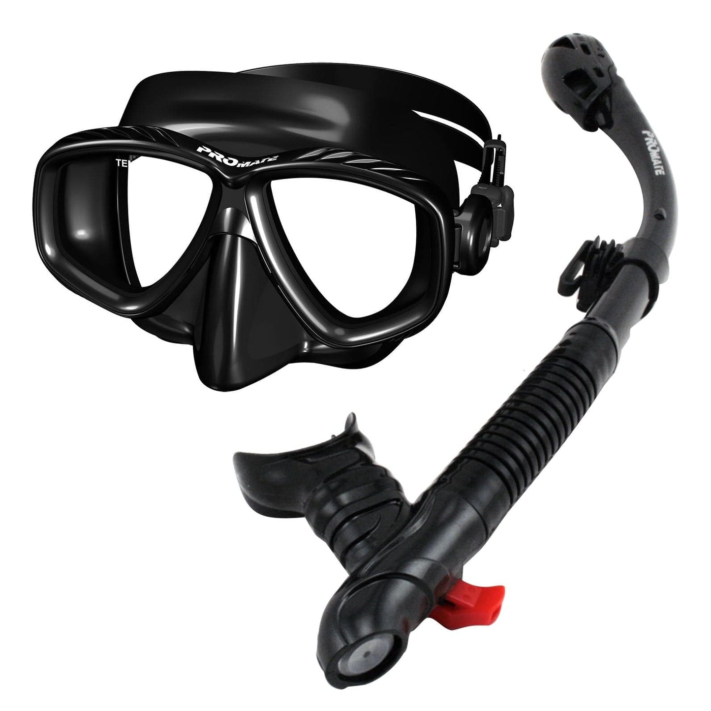 Promate Snorkeling Purge Mask and dry Snorkel Combo Set - SCS0096