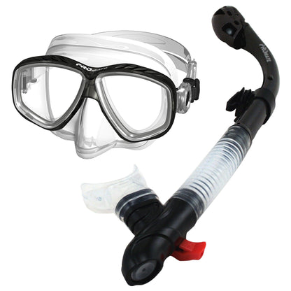 Promate Snorkeling Purge Mask and dry Snorkel Combo Set - SCS0096